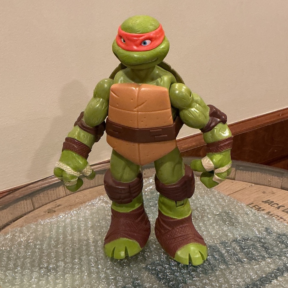 Ninja Turtle Action Figure - Green and Brown
